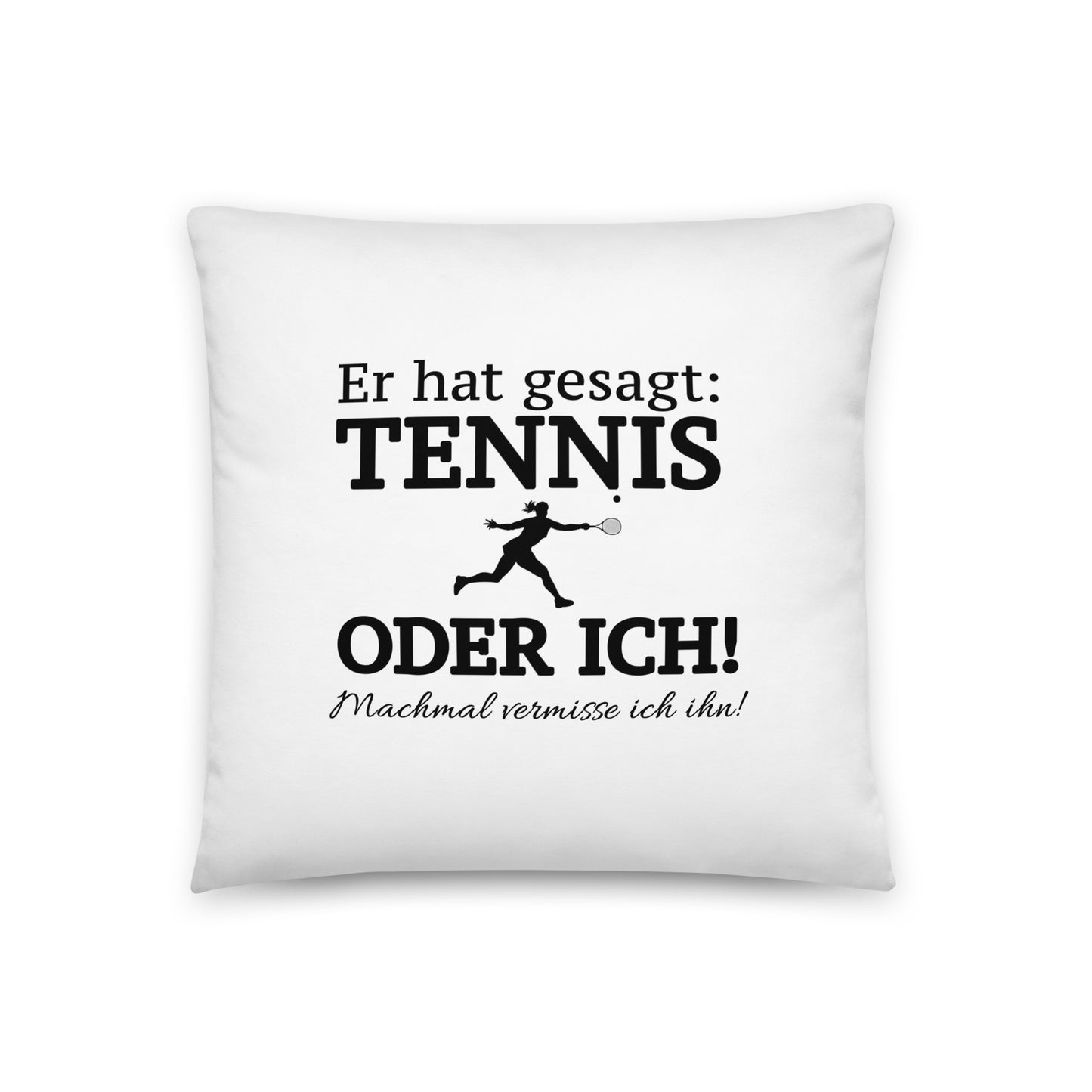 Tennis oder er | Kissen