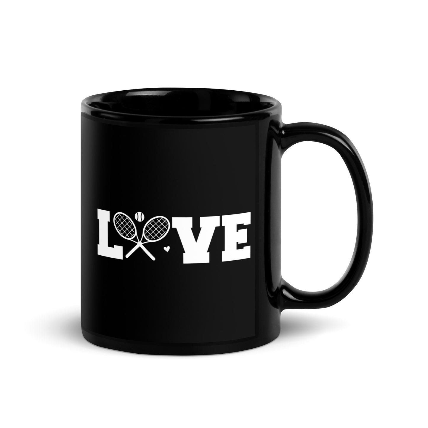 Love | Tasse schwarz
