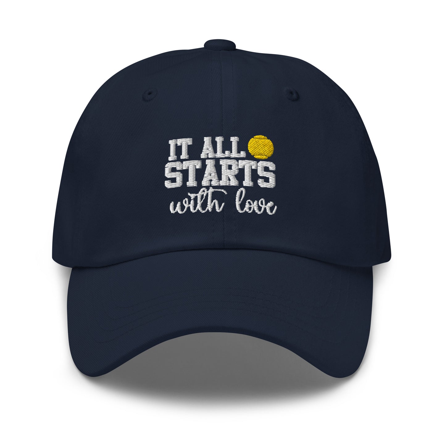 starts with love | Cap bestickt