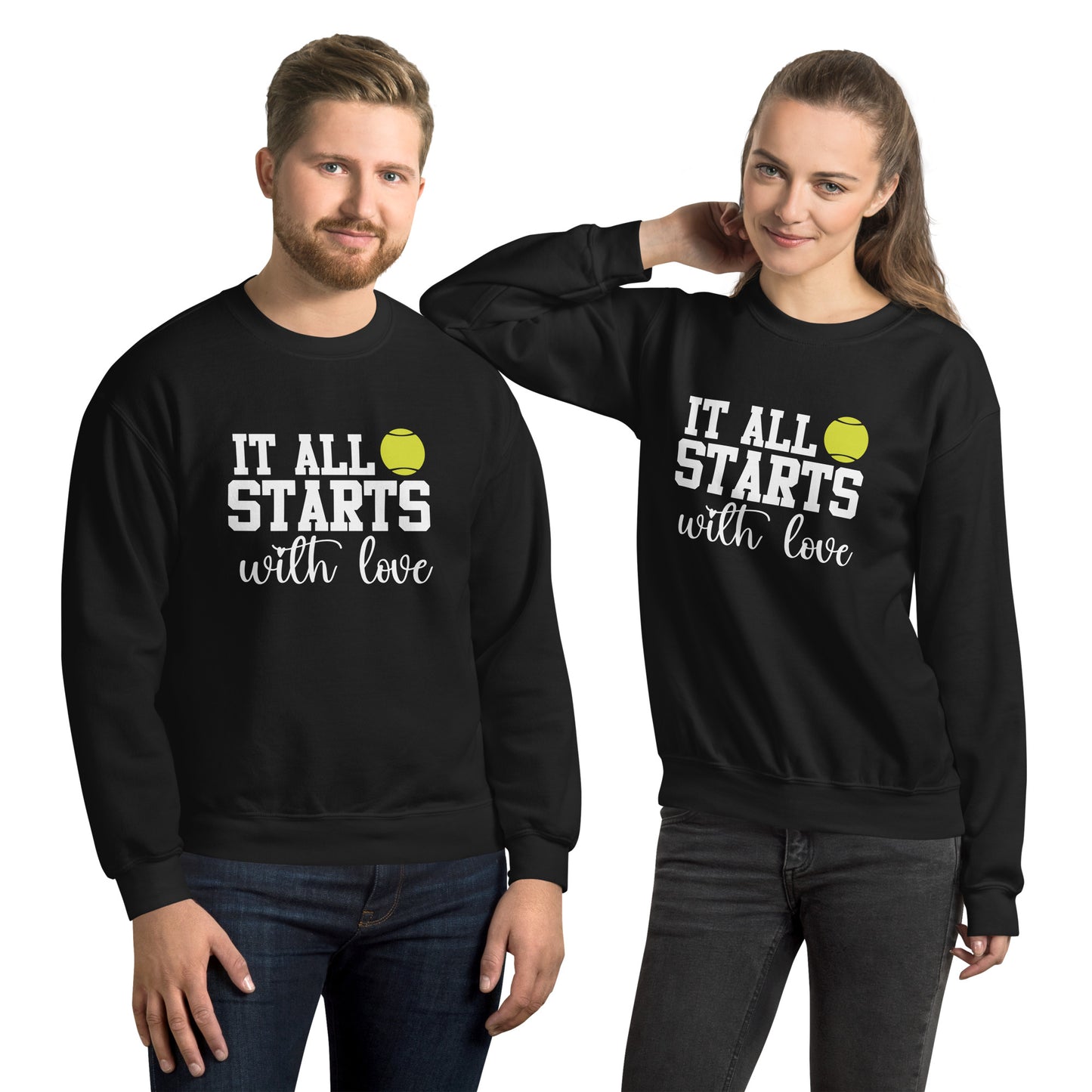 starts with love | Sweatshirt