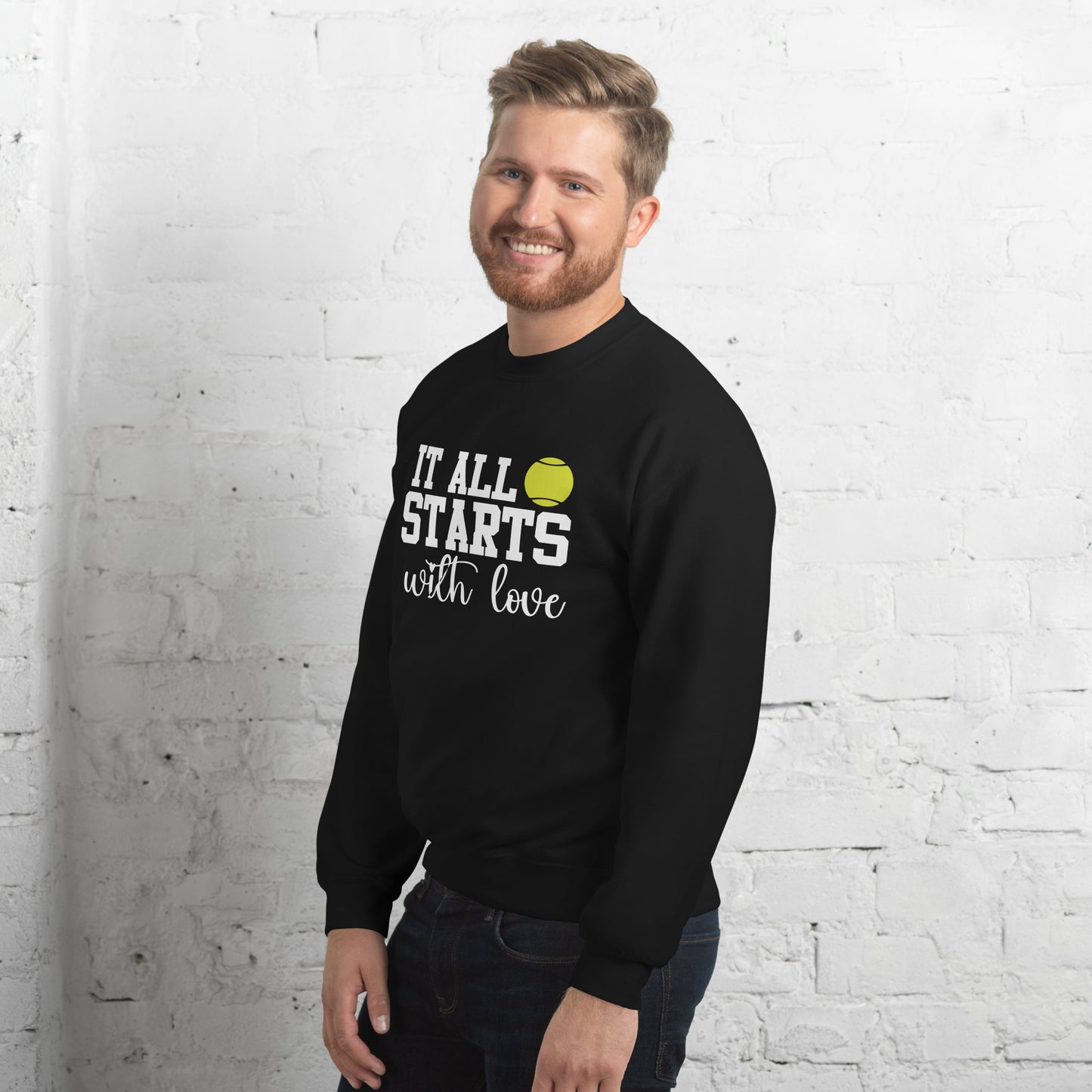 starts with love | Sweatshirt