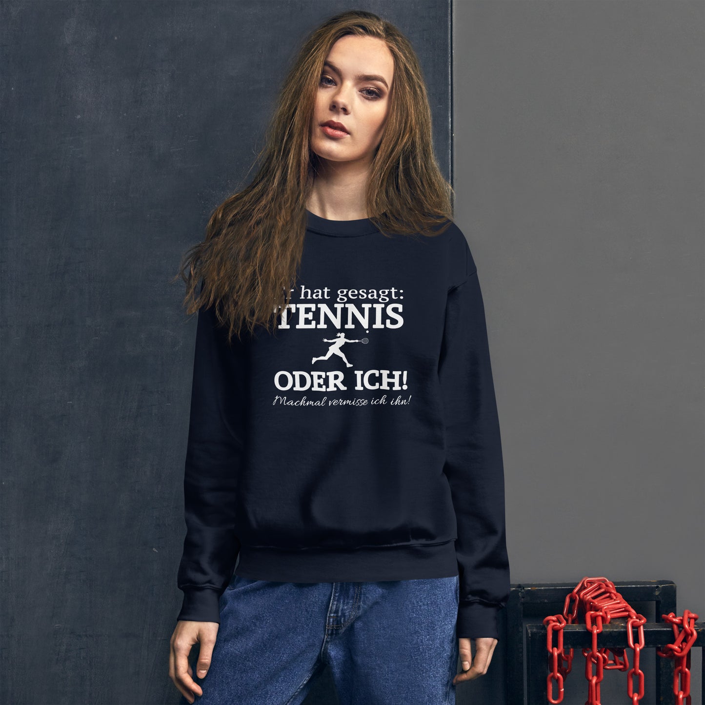 Tennis oder er | Sweatshirt