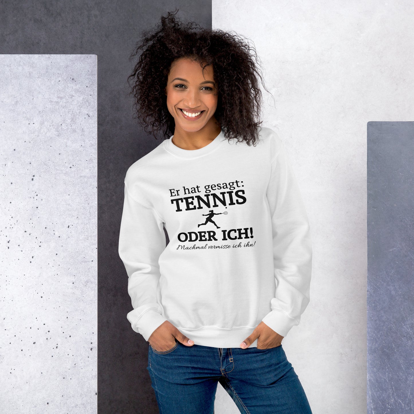 Tennis oder er | Sweatshirt
