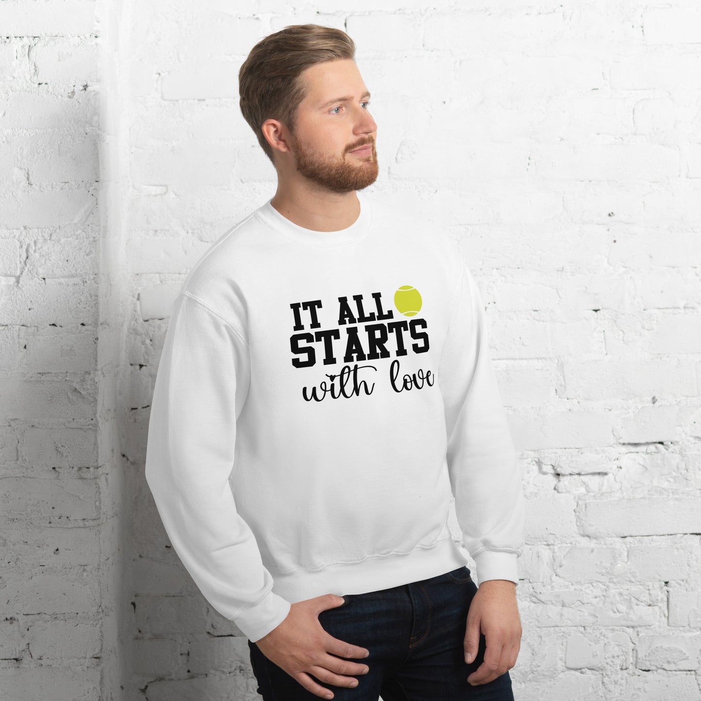 starts with love | Sweatshirt