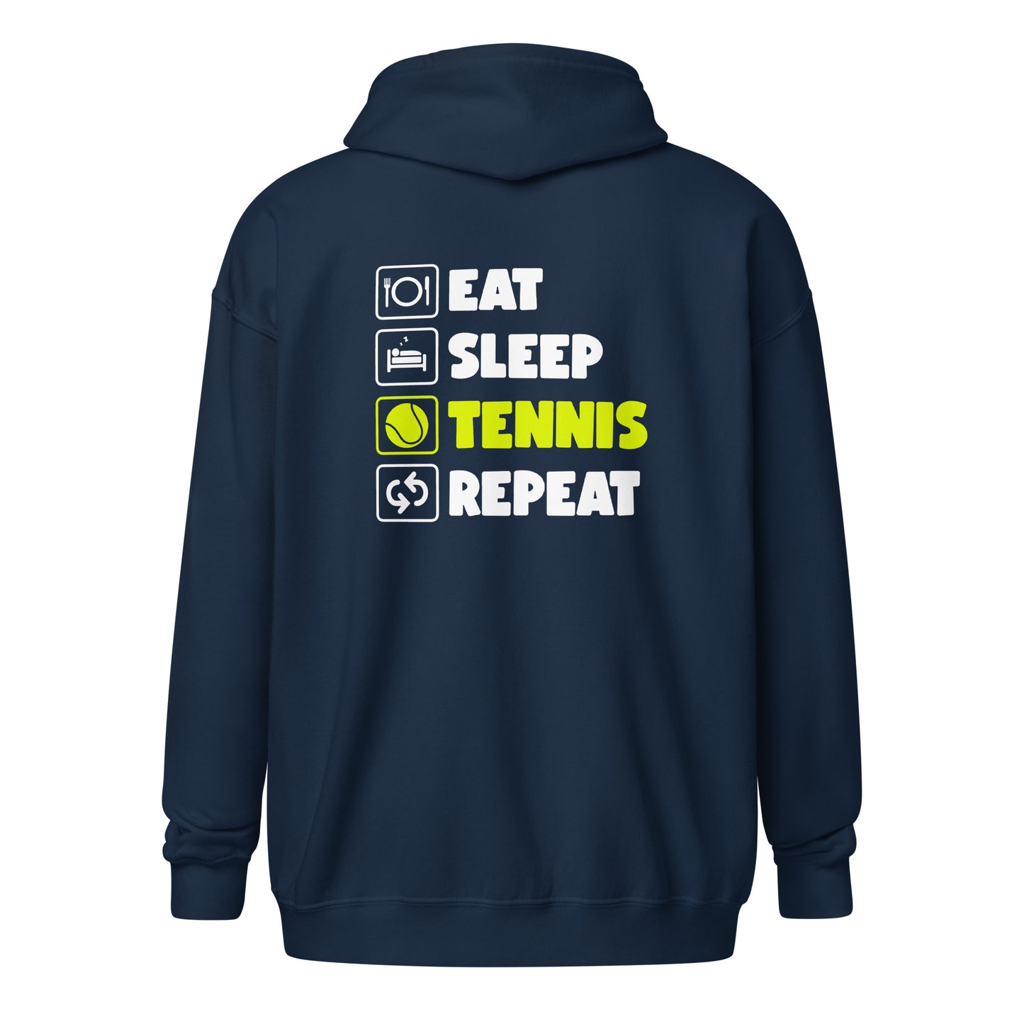 eat sleep tennis | Sweatjacke