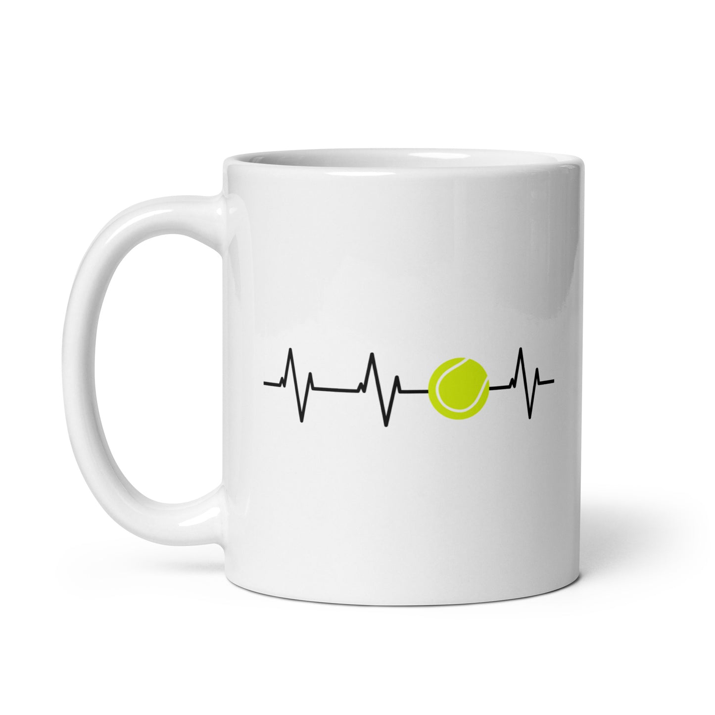 Herzschlag | Tasse weiß