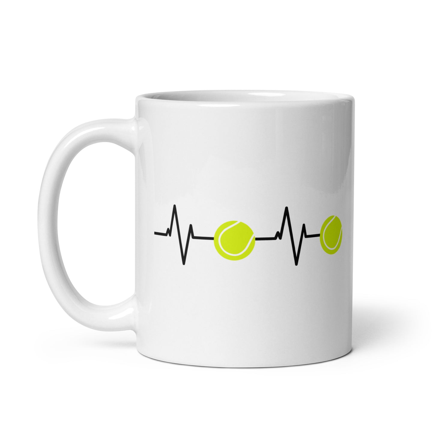 Herzschlag | Tasse weiß
