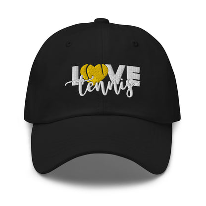 love tennis | Cap bestickt