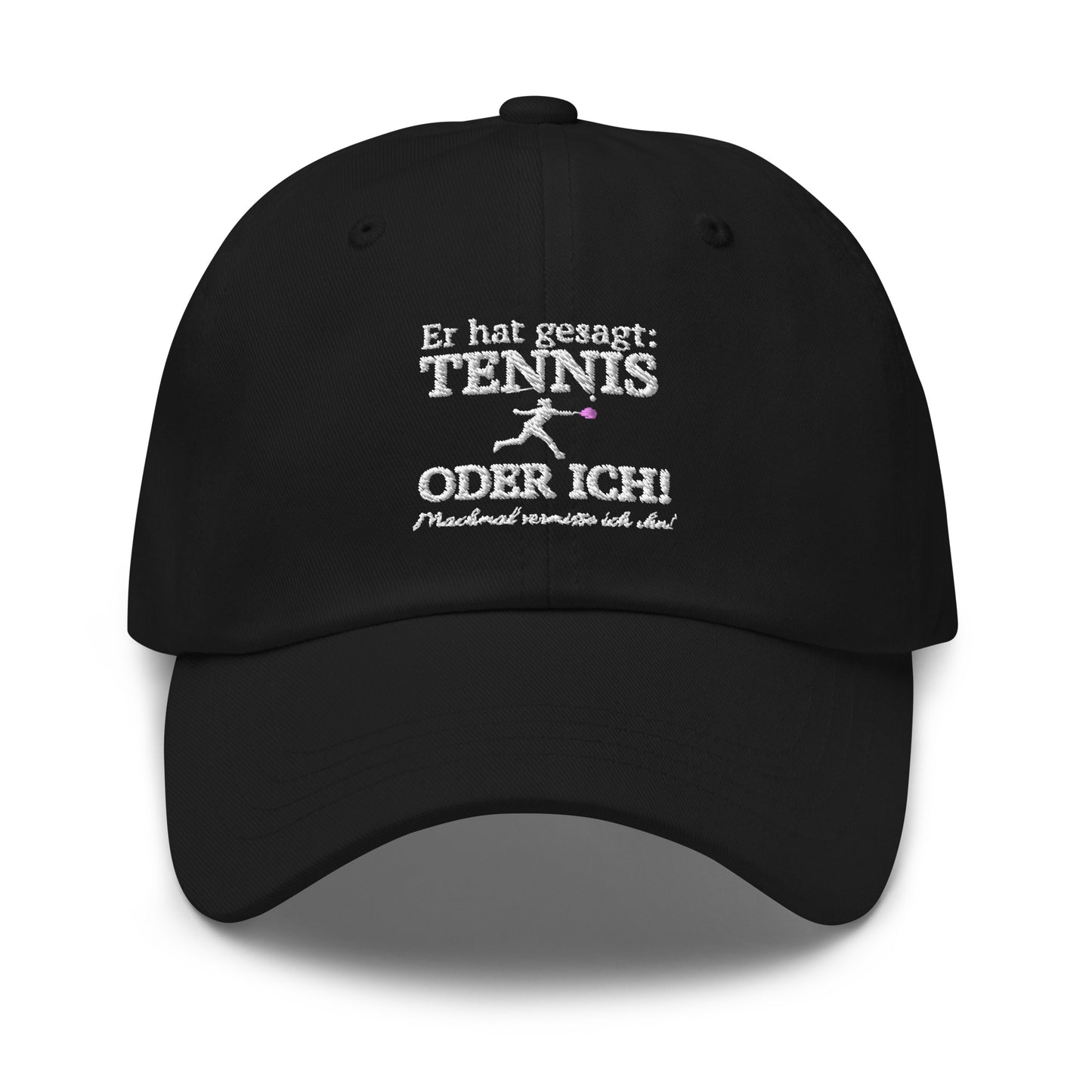 Tennis oder er | Cap bestickt