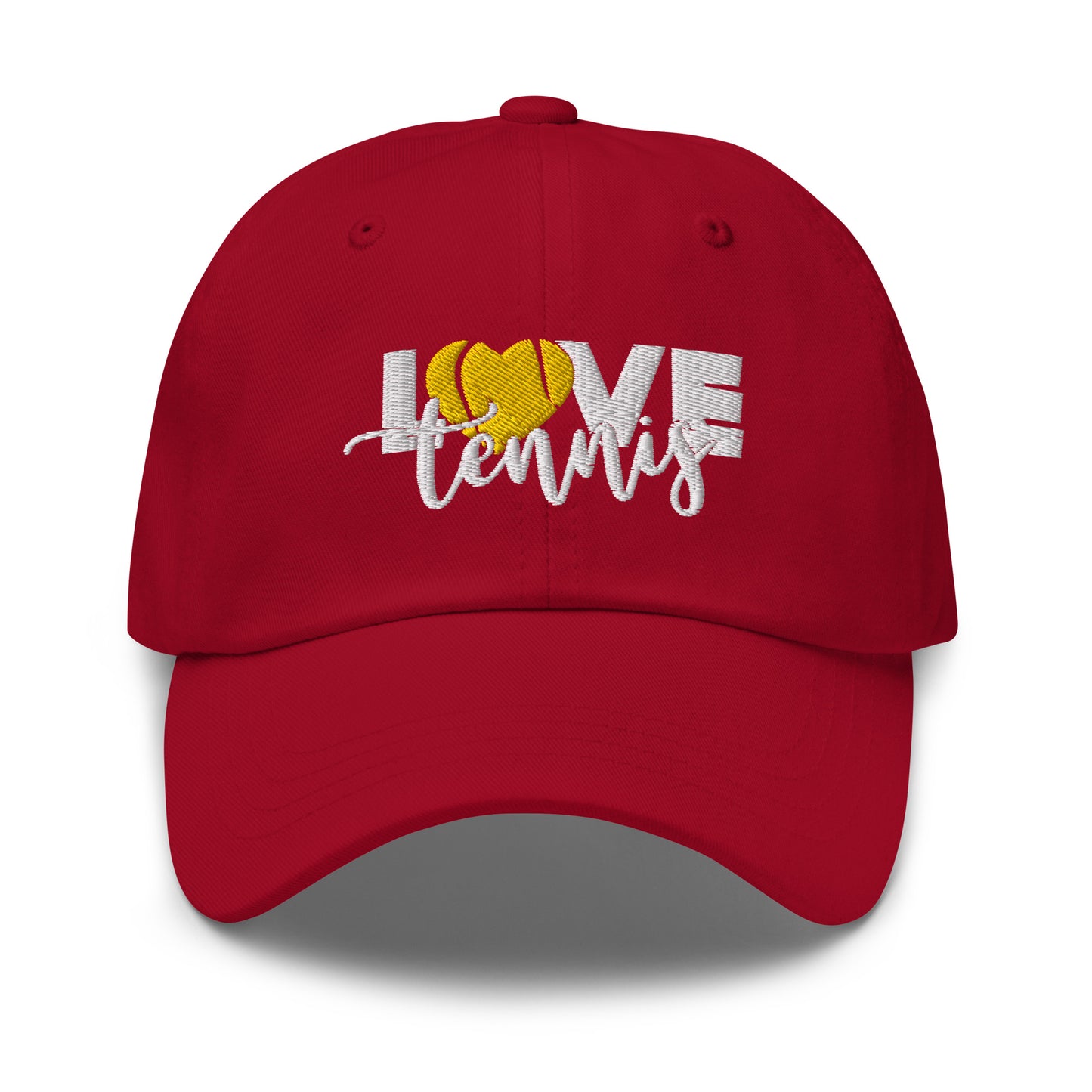 love tennis | Cap bestickt