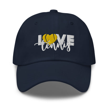love tennis | Cap bestickt