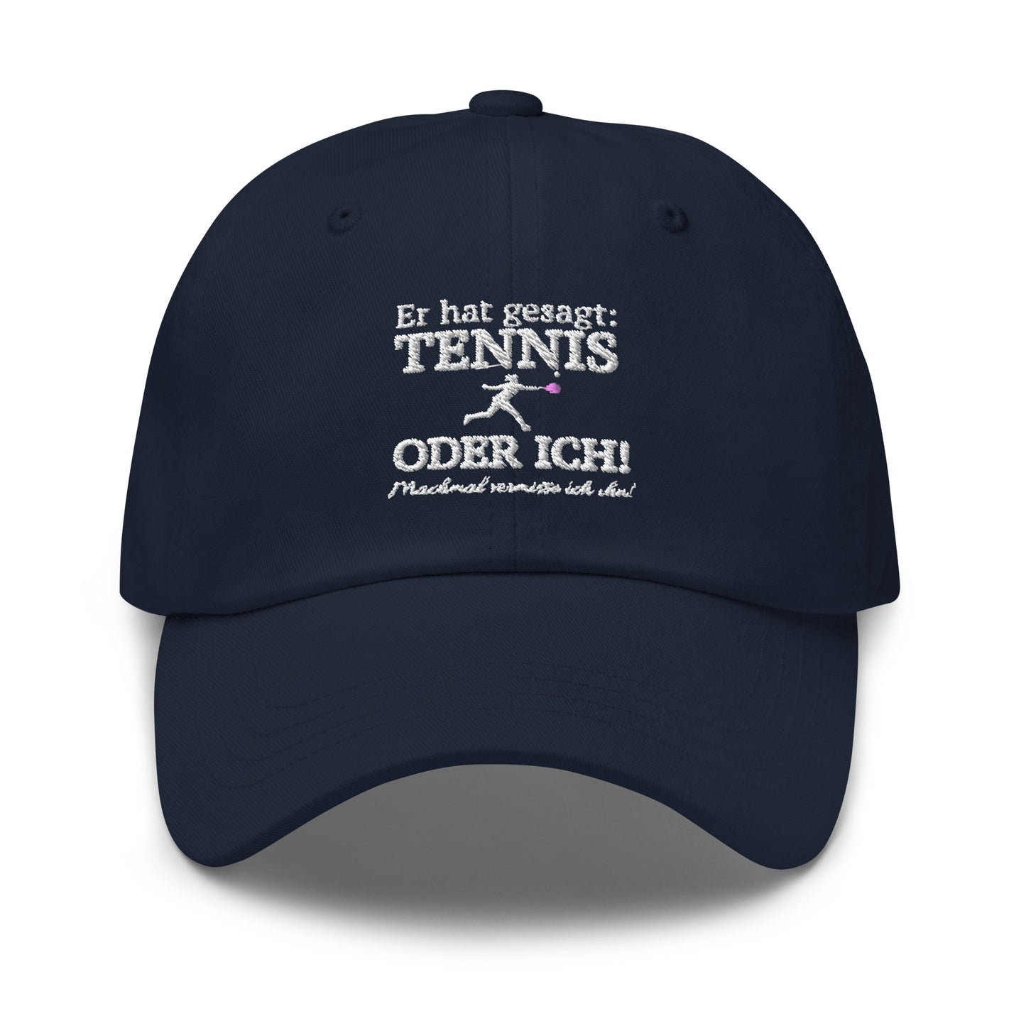 Tennis oder er | Cap bestickt