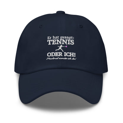 Tennis oder er | Cap bestickt