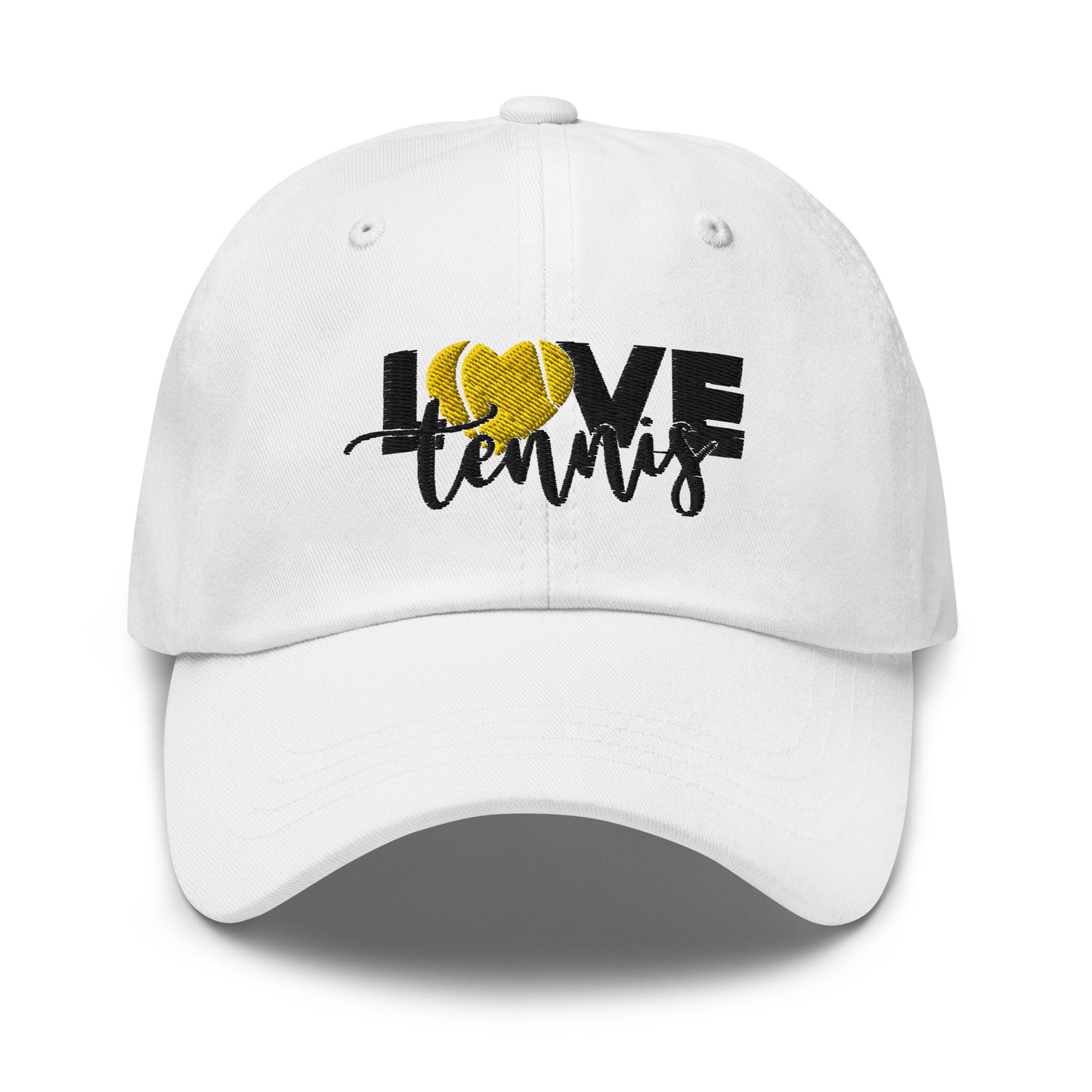 love tennis | Cap bestickt