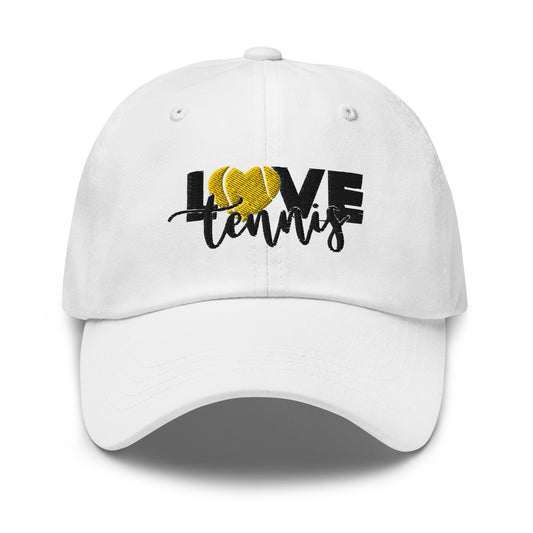 love tennis | Cap bestickt