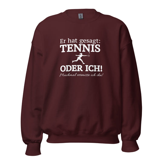 Tennis oder er | Sweatshirt