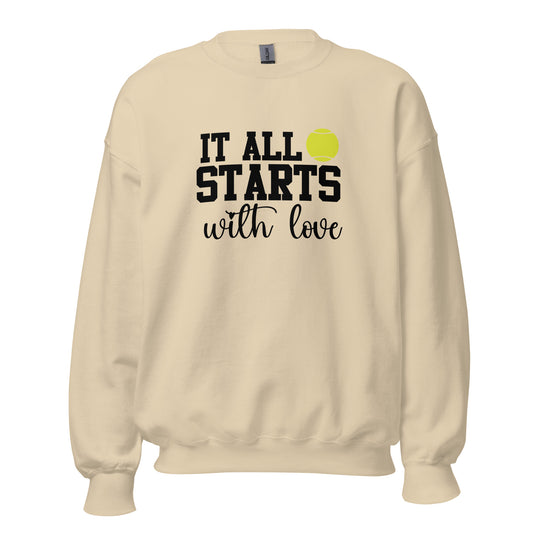 starts with love | Sweatshirt