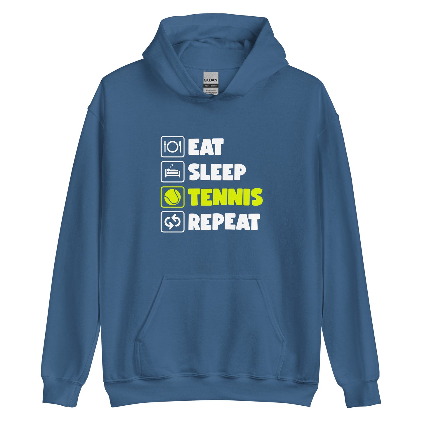 eat sleep tennis | Hoodie