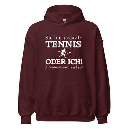 Tennis oder sie | Hoodie
