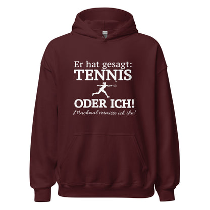 Tennis oder er | Hoodie