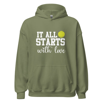 starts with love | Hoodie