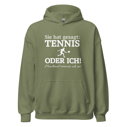 Tennis oder sie | Hoodie