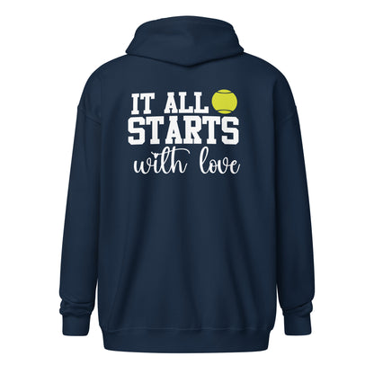 starts with love | Sweatjacke