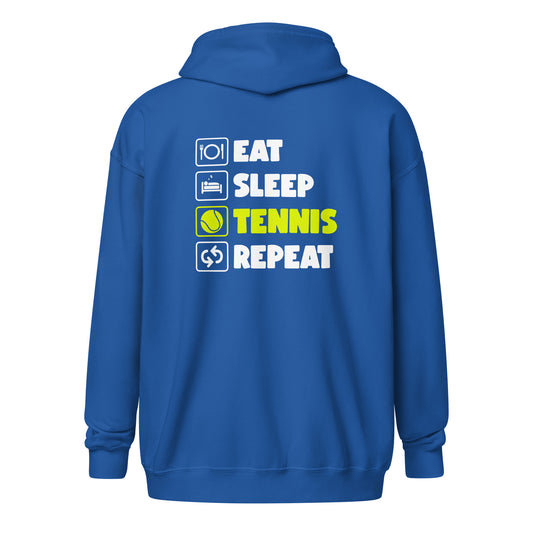eat sleep tennis | Sweatjacke