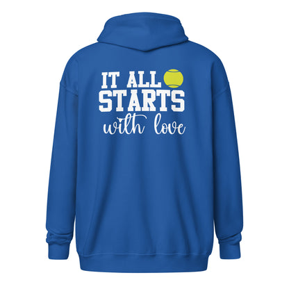starts with love | Sweatjacke