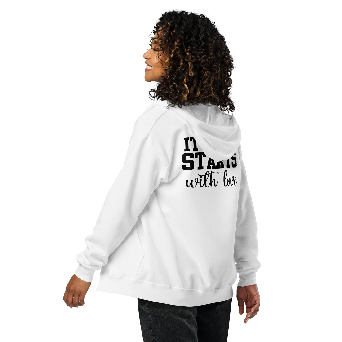 starts with love | Sweatjacke