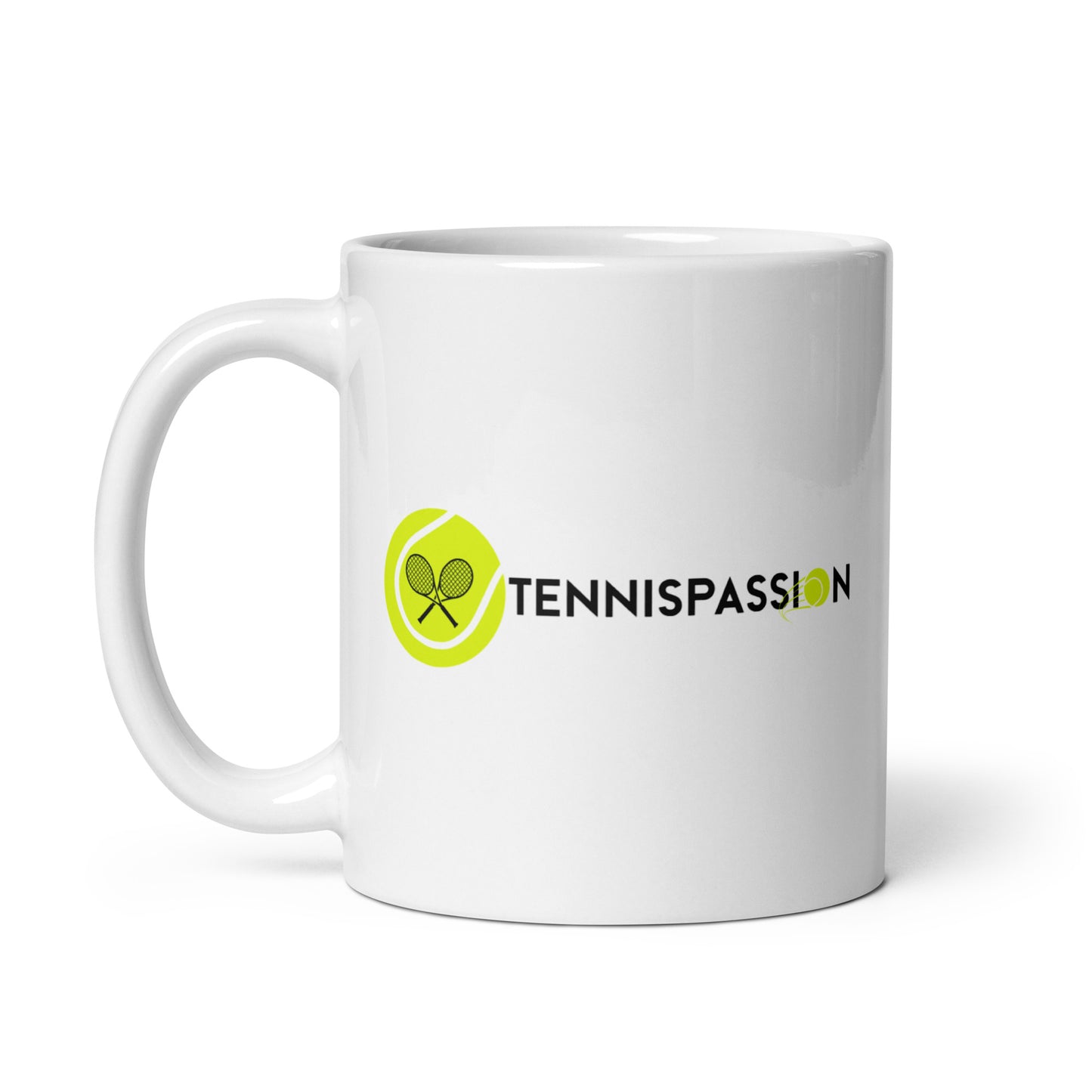 Tennispassion | Tasse weiß