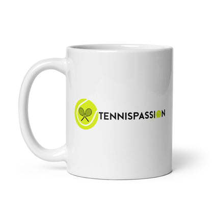 Tennispassion | Tasse weiß