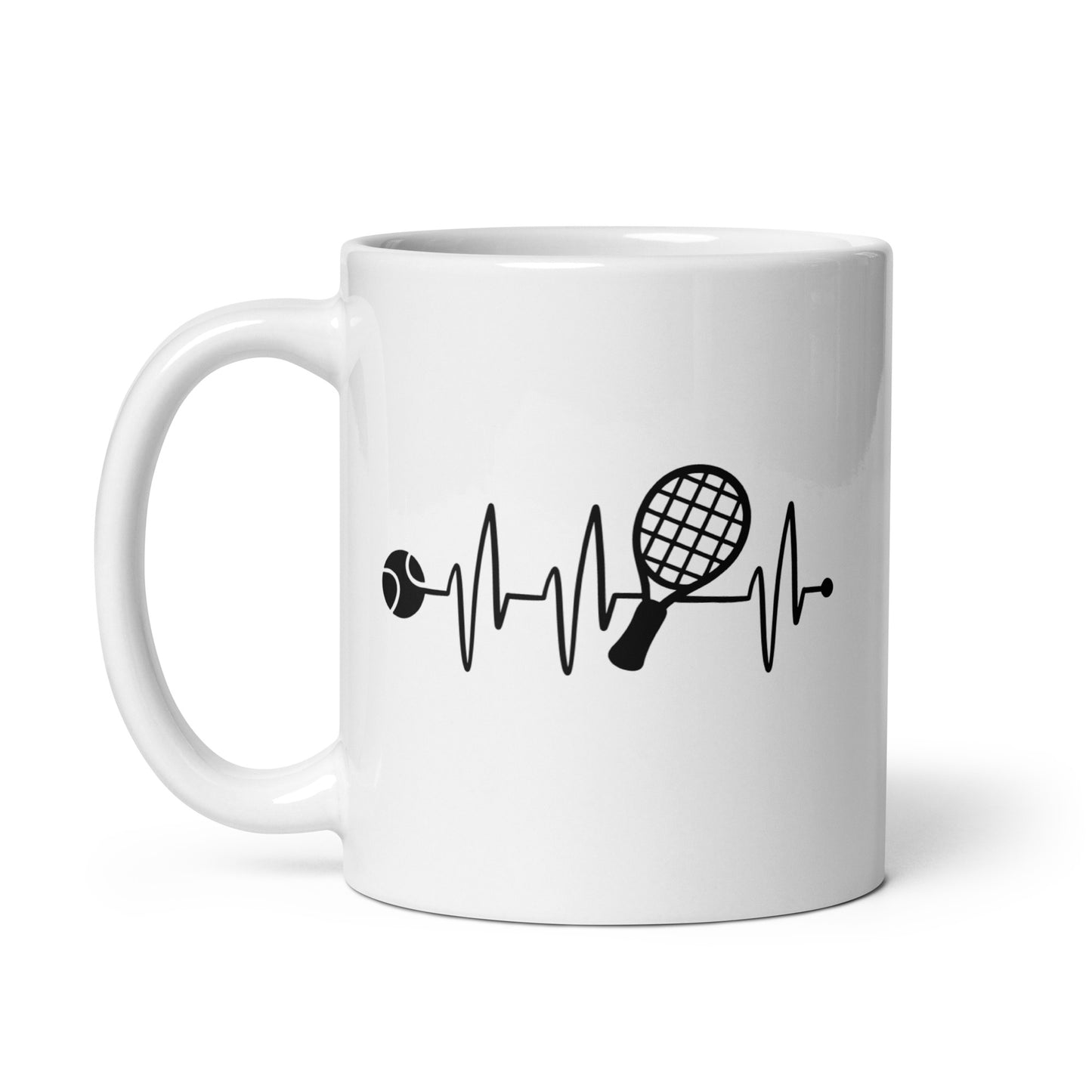 Herzschlag | Tasse weiß