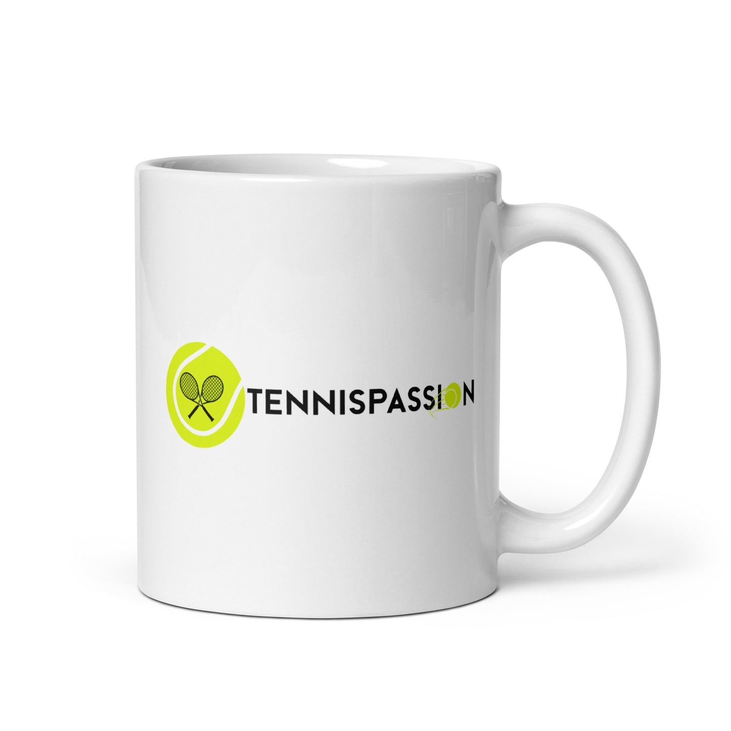 Tennispassion | Tasse weiß