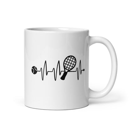 Herzschlag | Tasse weiß
